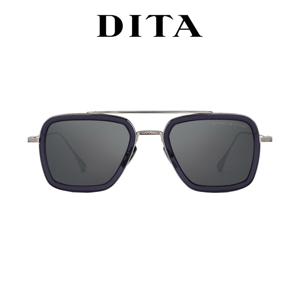 DITA 太陽眼鏡 FLIGHT 006 7806 G (透灰/銀) 小勞勃道尼 鋼鐵人 墨鏡 許路兒【原作眼鏡】