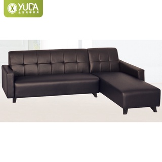 【YUDA】 L型貴妃沙發 阿美PVC沙發皮椅 貴妃椅 (可左可右) K25F 40-1左 40-2右(北部免運)