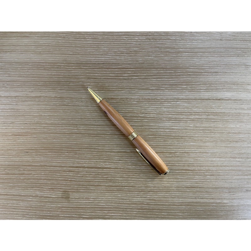 檜木原木筆-原子筆（黑）
