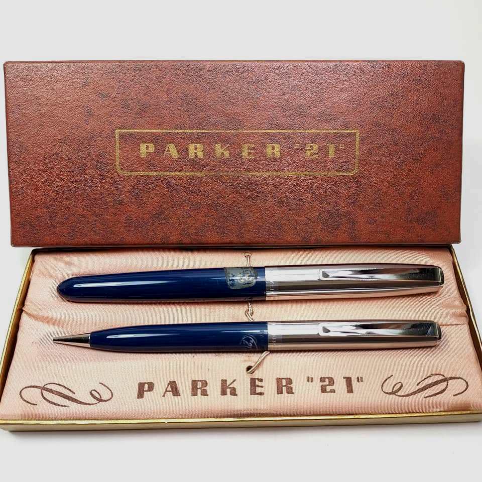 派克 parker 21 1952 Mark II 第二版 鋼筆 絕版 美國  鋼筆 鉛筆 對筆販售【長益鋼筆】