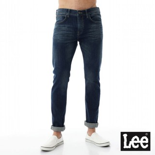 Lee 706 低腰合身窄管牛仔褲 男 局部刷白 Modern LL160001T06