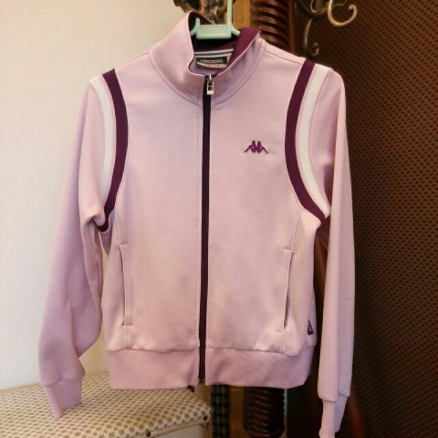 Kappa粉紫色運動外套