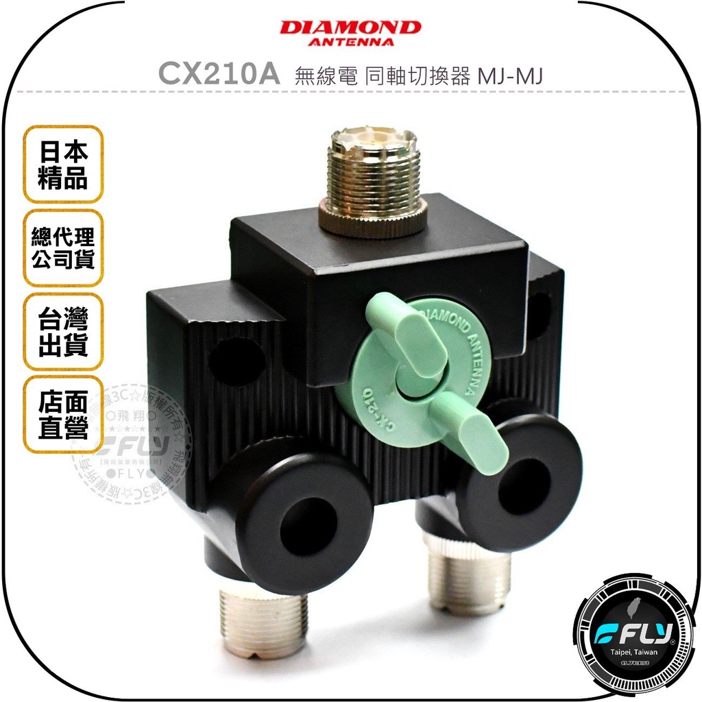 CX-210N ダイヤモンド 同軸切換器 1回路2接点 入出力コネクター:N-J