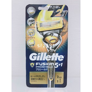 Gillette 吉列 鋒護Proshield 潤滑系列刮鬍刀 1刀架2刀頭