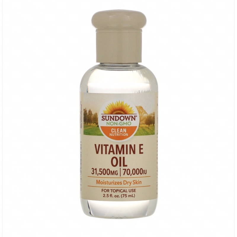 Sundown Vitamin E Oil  天然高濃度純維他命 E油 臉部、肌膚按摩保養 70000 IU