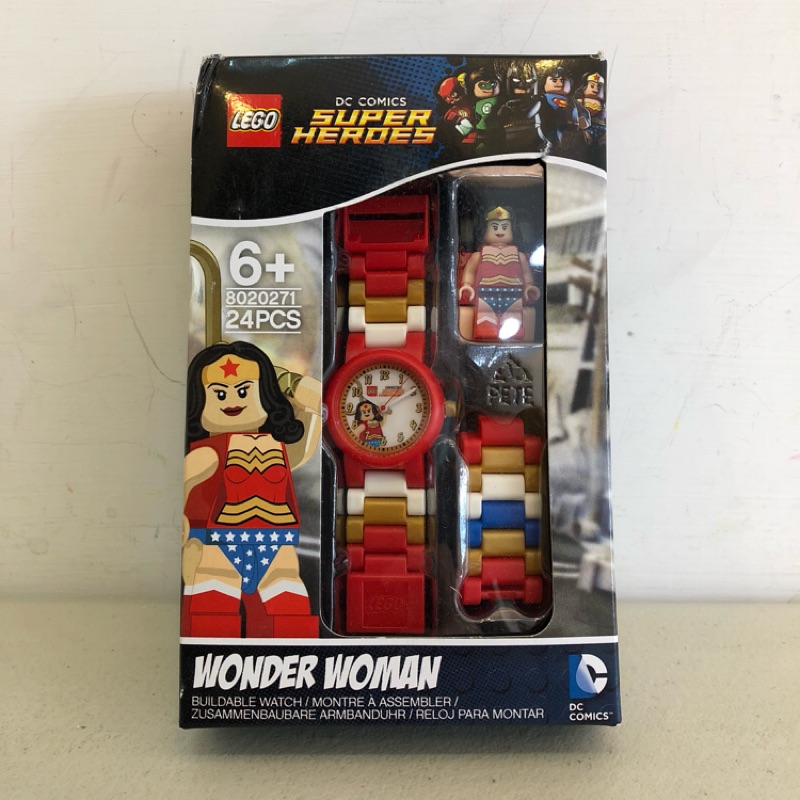 [全新盒損] LEGO Watch 8020271 Wonder Women 樂高手錶 神力女超人