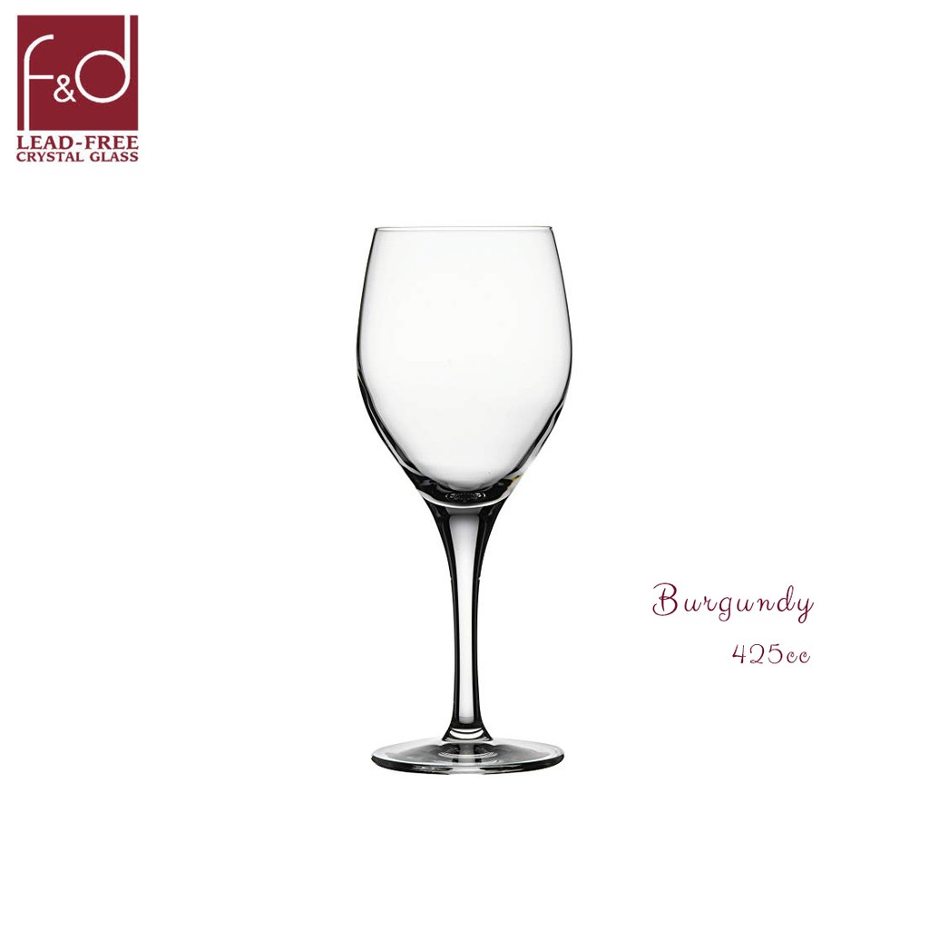 f&amp;d 425cc高腳杯 水晶玻璃杯 水晶杯 紅酒杯 f&amp;d Burgundy