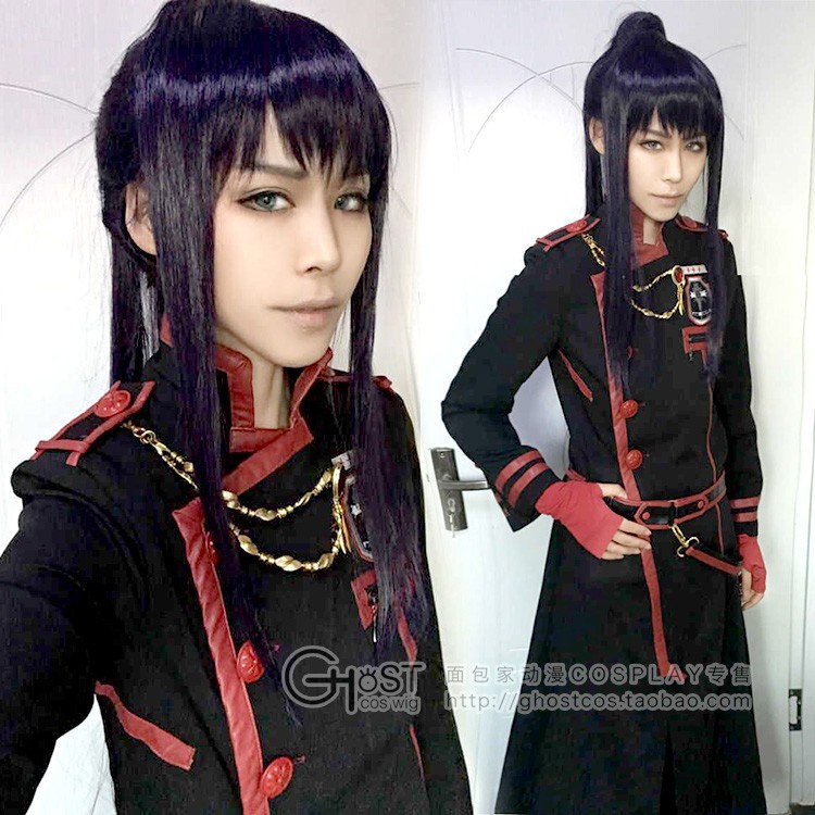 D Gray Man 驅魔少年神田優三代cos團服假髮 4 蝦皮購物