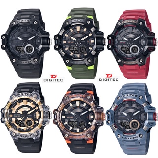 DIGITEC 數碼科技 星際宇宙系列運動雙顯電子錶 游泳防水 運動手錶 100M防水 夜光 日期 星期顯示 男錶 女錶