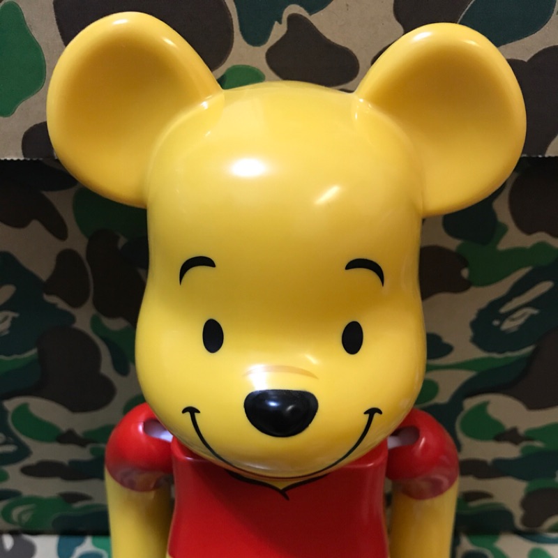 BE@RBRICK Winnie the Pooh 小熊維尼 400%+超人400%