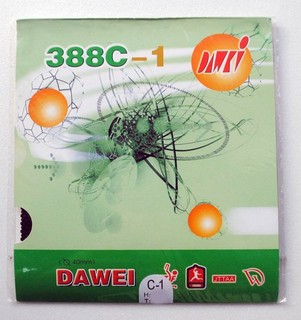 ＊桌球王子＊安心賣家 DAWIE大維388C-1生膠皇(黃金版388C1)中長顆桌球膠皮 單膠皮無海綿/乒乓球膠皮