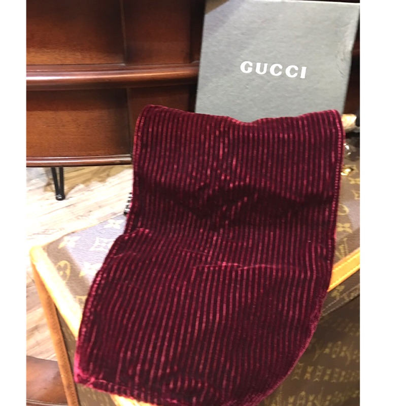 Gucci 領巾 特別款 造型 保暖 百搭 保證真品 不真可退