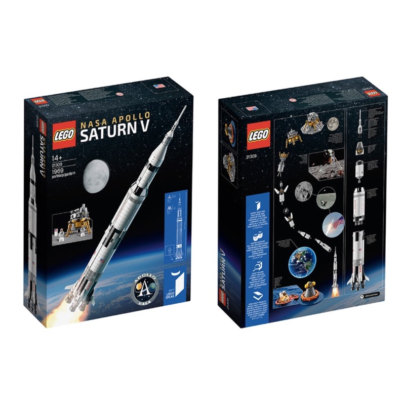 全新 樂高 LEGO 21309 APOLLO Saturn V 神農5號