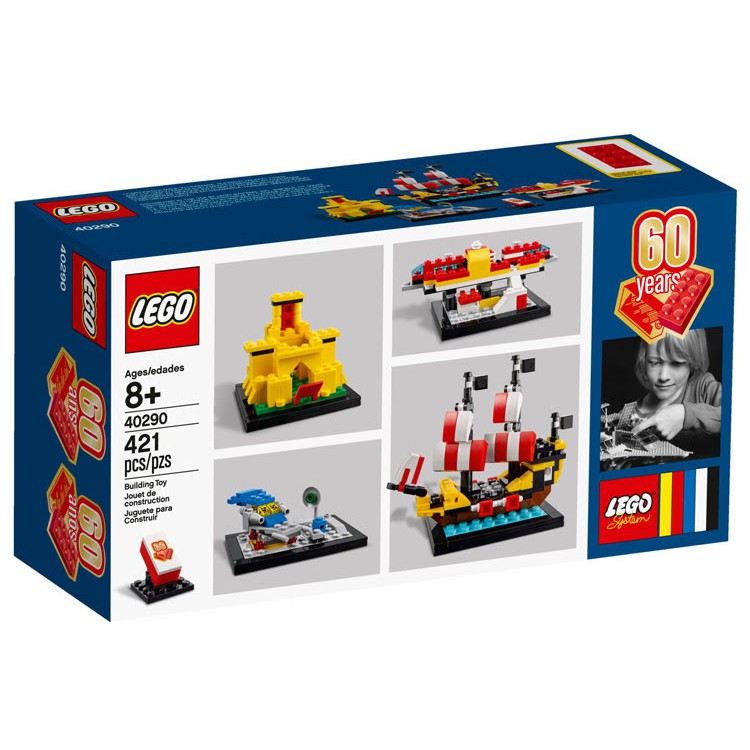 ［想樂］全新 樂高 Lego 40290 60週年 60 Years of the LEGO Brick