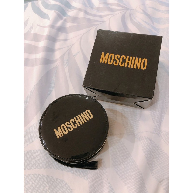 全新 Moschino 小包 隨身手拿 氣墊 粉餅粉底 (專屬盒裝)