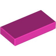 LEGO 6056381 3069 桃紅色 1X2 平板 平滑片 Bright Purple