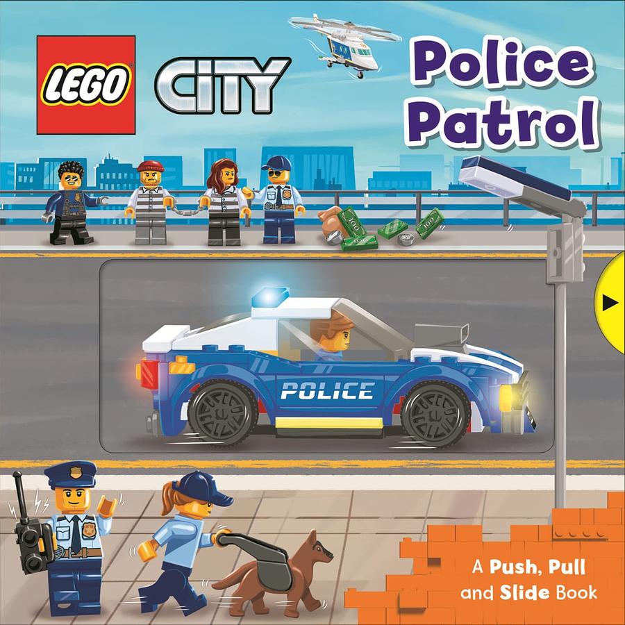 Lego Police Patrol: A Push, Pull and Slide Book/樂高警察任務 推拉遊戲書/LEGO eslite誠品