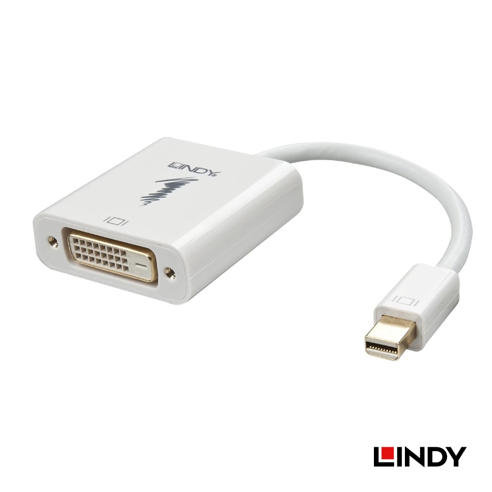 LINDY 林帝 主動式 mini DisplayPort 轉 DVI-D 轉接器 (41733)