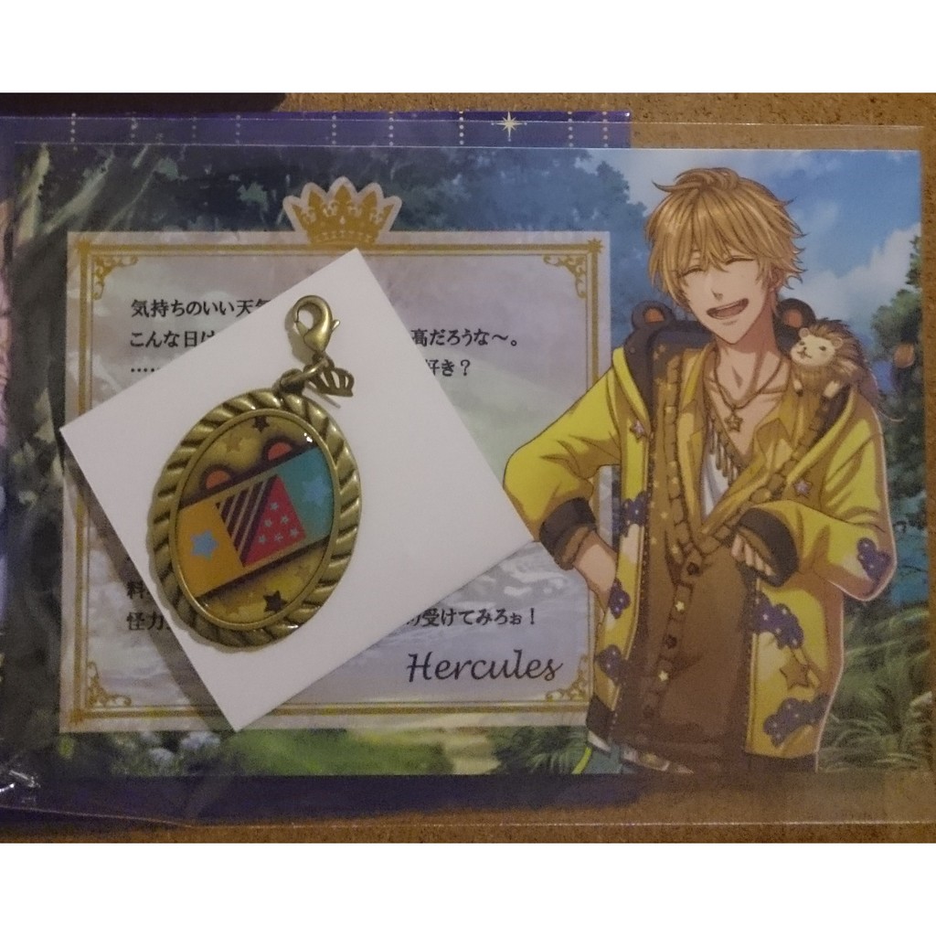 夢100 Happy Kuji 壓克力吊飾米切爾 ミチル 吊飾 留言卡組海克力斯 ヘラクレス 蝦皮購物