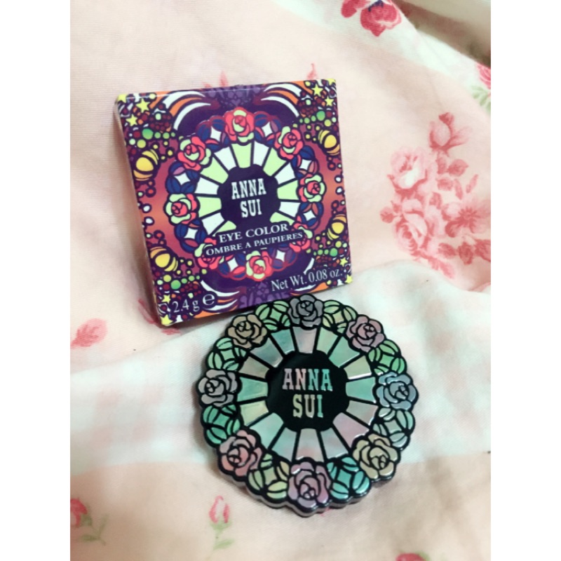 降價✨✨Anna Sui 眼影彩妝-珠光帶微Tiffany綠❤️