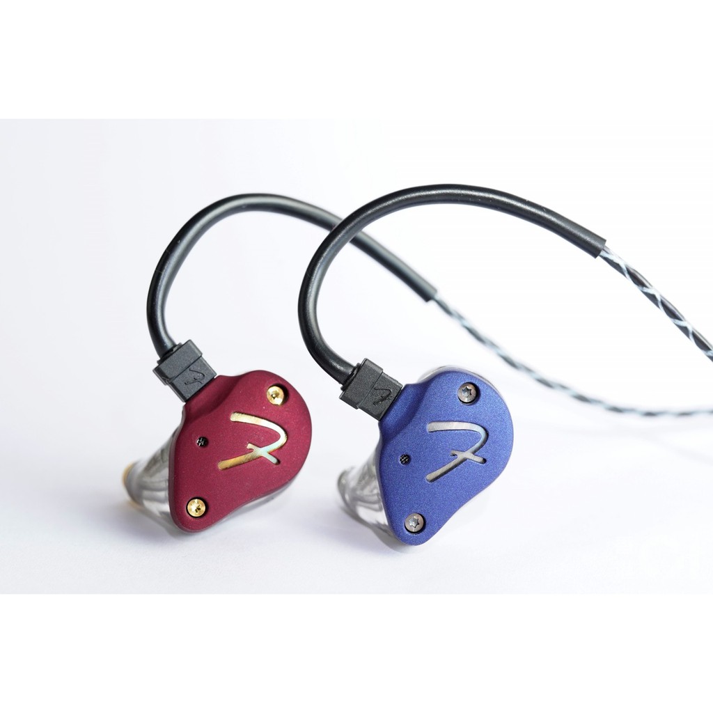 「加煒電子」【 Fender TEN 2 】紅/藍 1圈2鐵 入耳 監聽 可換線 CM插針 耳機 公司貨 保固6+6個月