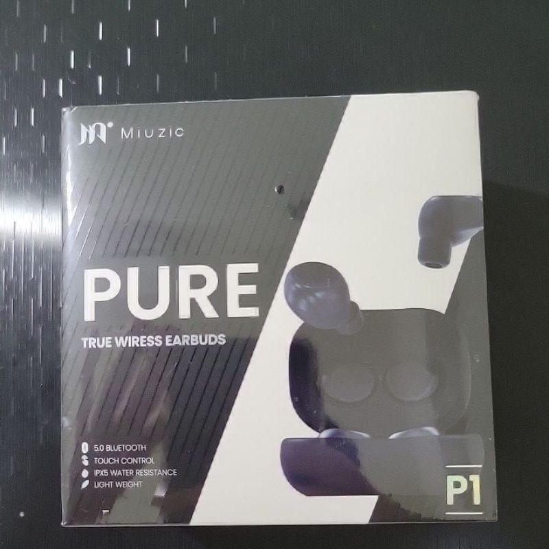 Miuzic 沐音 - Pure P1輕時尚低音環繞真無線藍牙耳機(藍牙5.0/IPX5防水）