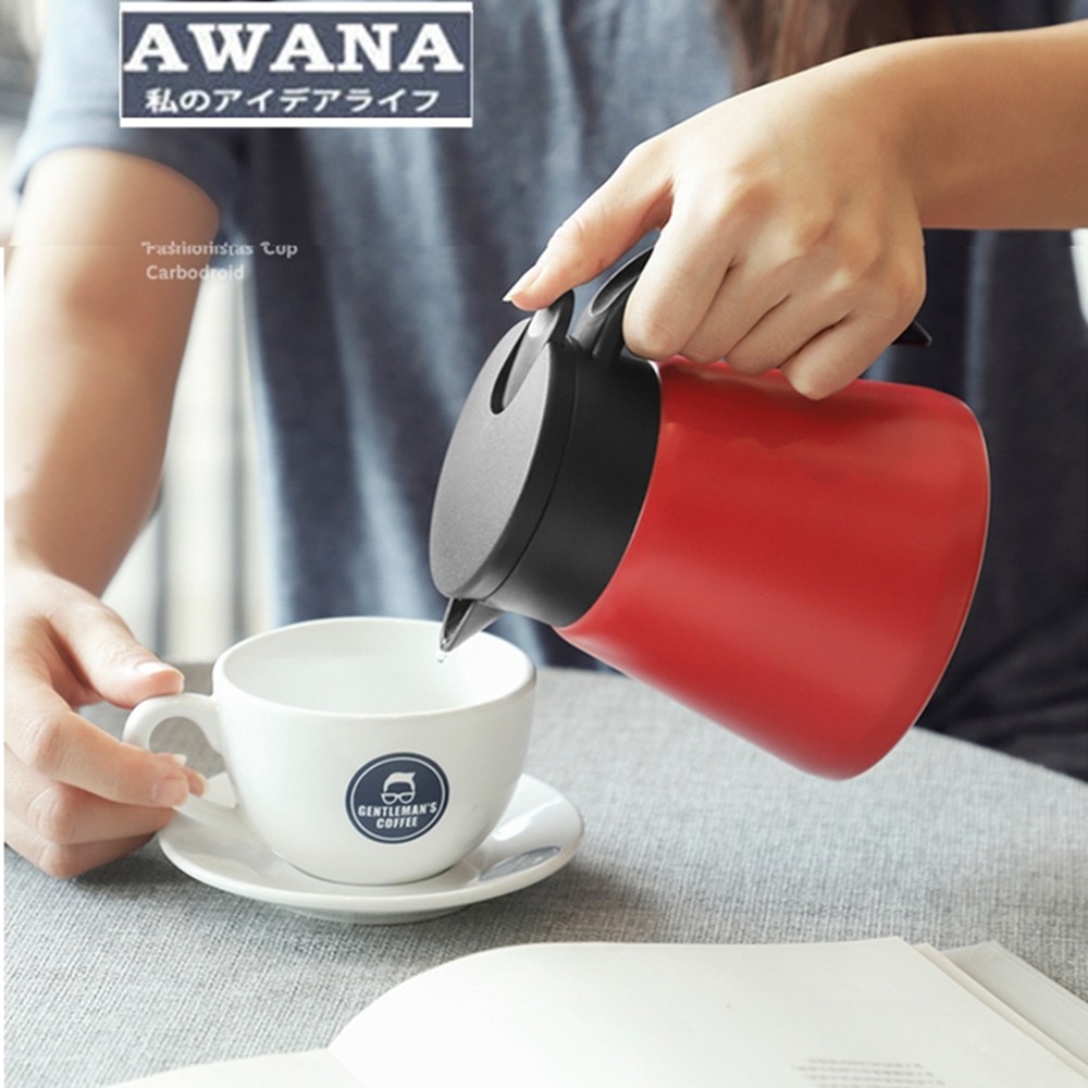【AWANA】日式304不鏽鋼保溫咖啡壺