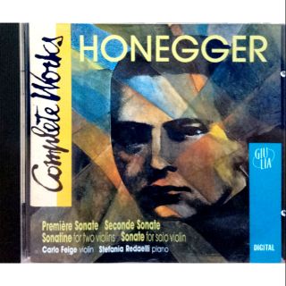 二手古典CD 義版HONEGGER:Violin Sonatas