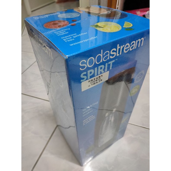 氣泡水機 Sodastream Spirit 黑色 售價含店到店