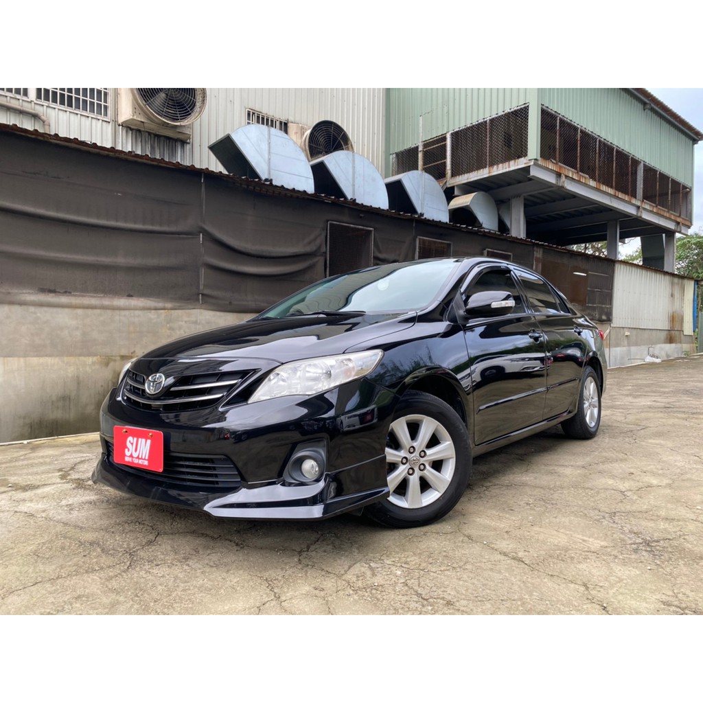 2011 Toyota Altis 1.8E 黑 實價刊登:21.8萬(可小議)