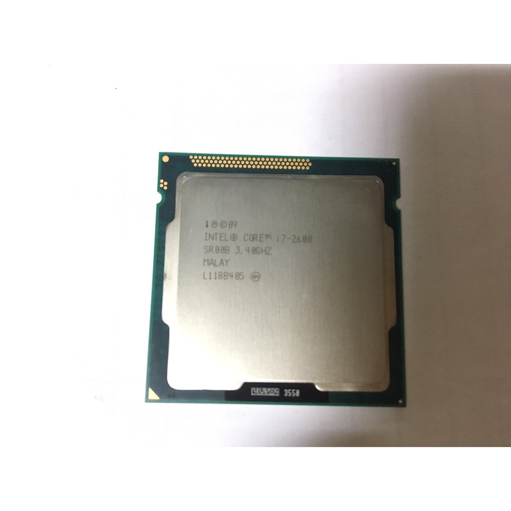 Intel I7-2600 3.40GHZ Cpu 處理器 I7 2600