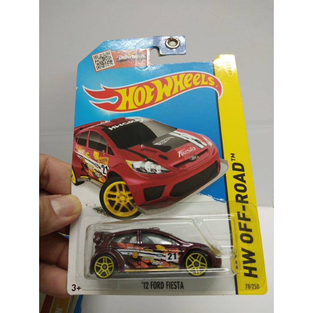 汽車原廠模型 HotWheels - 12 Ford Fiesta