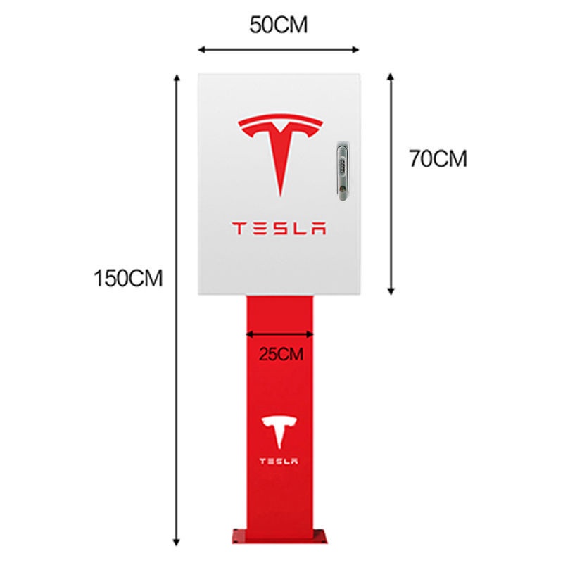 【特斯拉充電樁】新能源model3SX電動充電箱室外保護箱防水箱配電箱 Cute蒂咔朵*