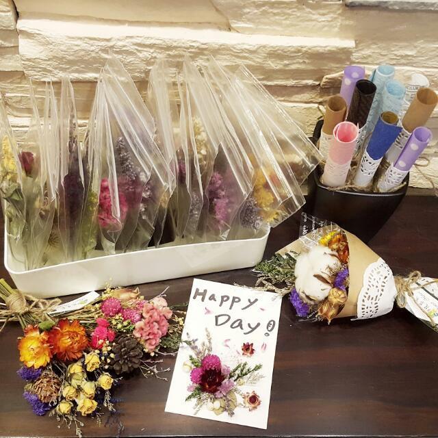 花草家 乾燥花材料 進口花材 卡片 Diy 蝦皮購物