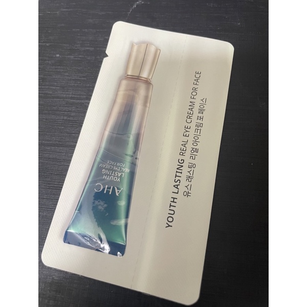 Ahc第九代青春持久全能眼霜小樣1ml 1片 $5