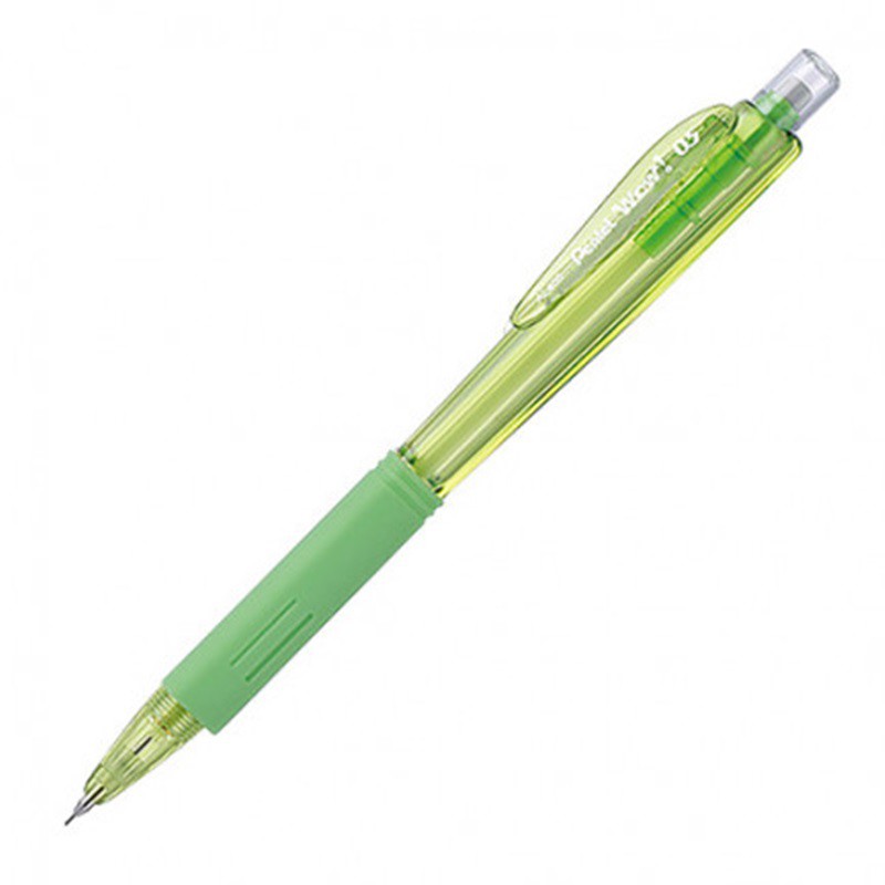 Pentel 三角握把自動鉛筆AL405LT-綠桿