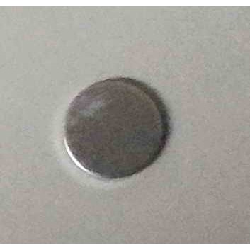 厚度 1mm 圓鋁片 (直徑6.5mm)