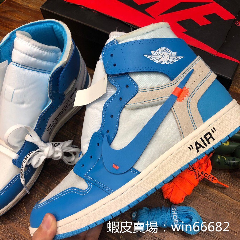 off white unc aj1