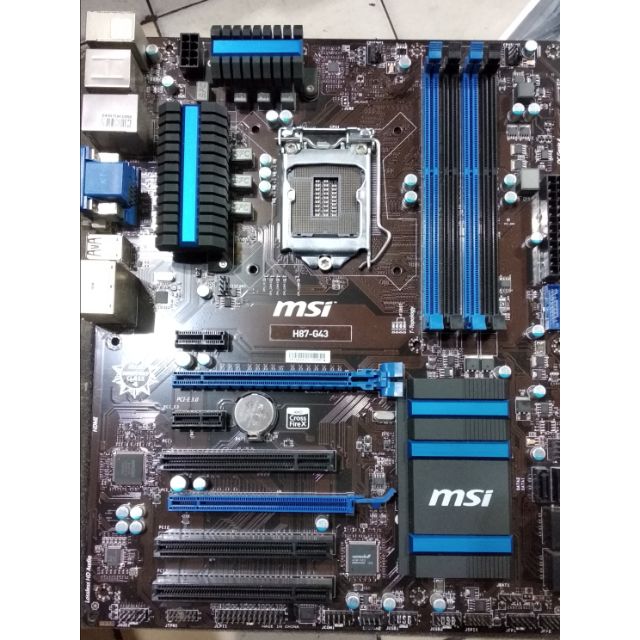 MSI H87 G43 1150 主機板 H87-G43 6相電非4相電 1155 1151 1366 2011