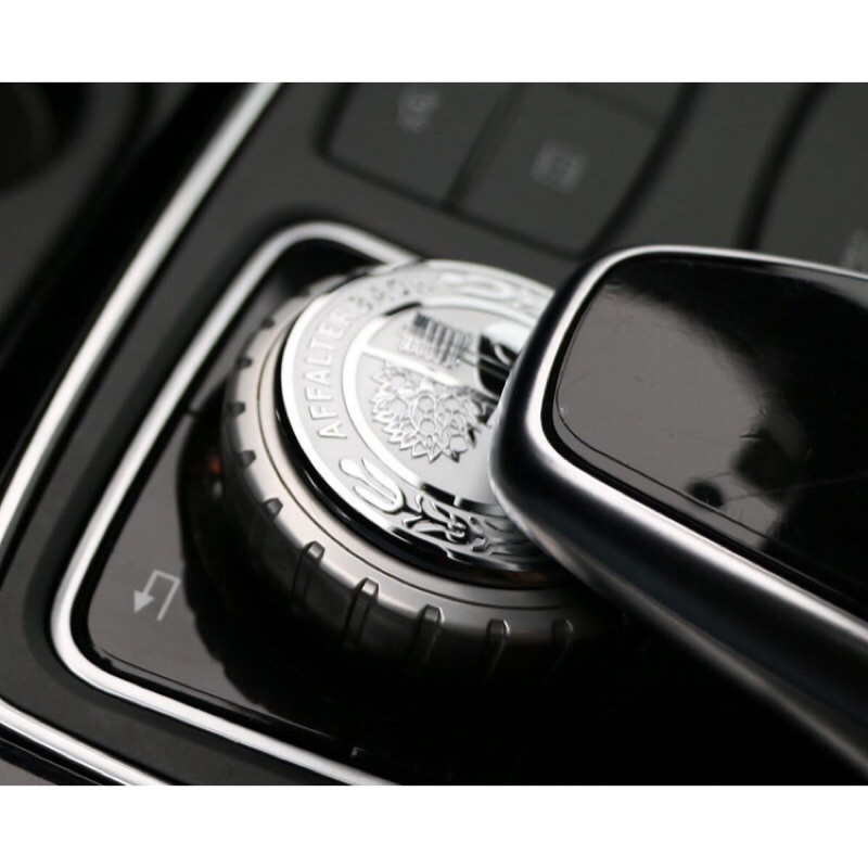 ANS汽車配件 （Benz） 賓士 樣式 金屬旋鈕貼 C E S V GLC GLE 中控 多媒體旋鈕標飾 w205