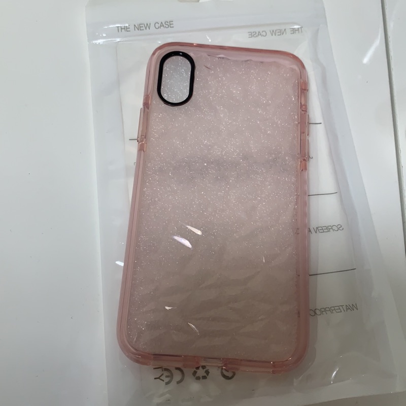 全新IPhone手機X/XS鑽石切割面手機保護殼