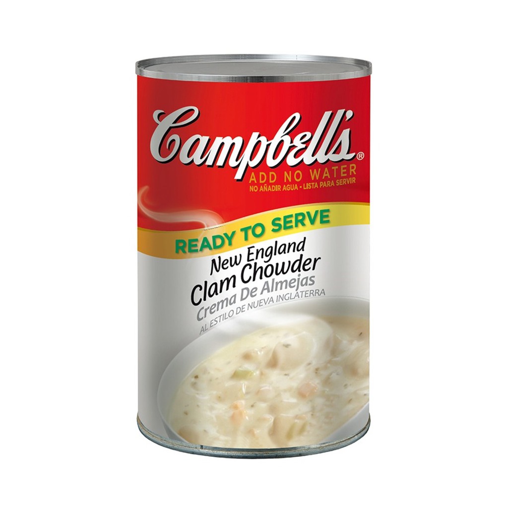 [#巧] Costco好市多代購 Campbell's 金寶 新英倫蛤蜊濃湯 1.41公斤 X 2入/組