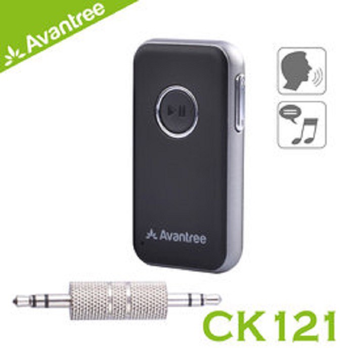 【風雅小舖】【Avantree CK121 一對二多功能藍牙音樂接收器(含3.5mm轉接頭)－有線變無線/升級藍牙音響】