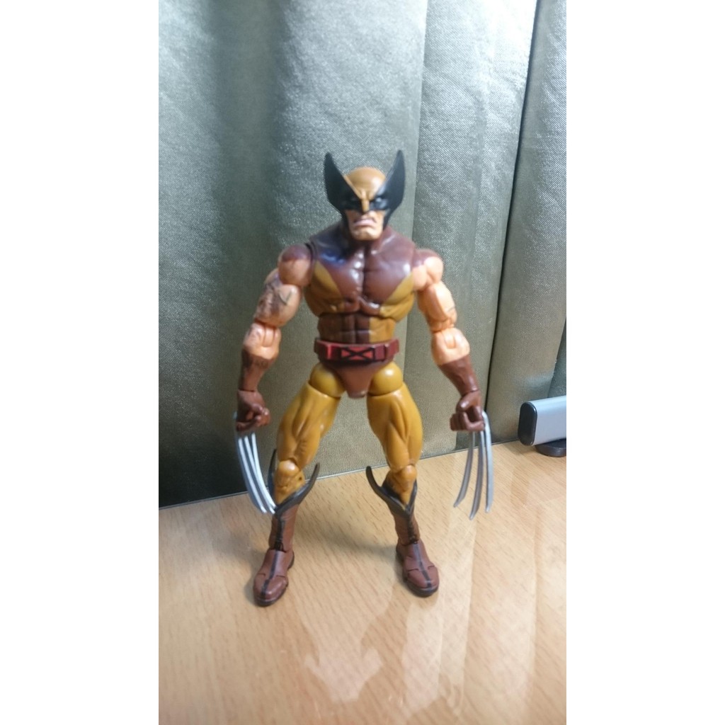 Toybiz Marvel Legends X-Men   WOLVERINE   棕色 金鋼狼