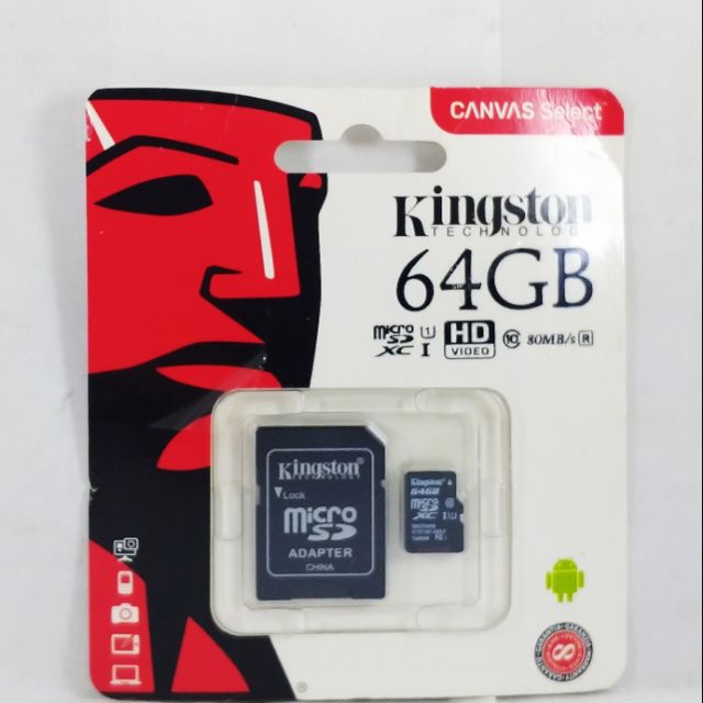 全新現貨 金士頓 32G 64G 128G 記憶卡 microSD Remax 64G