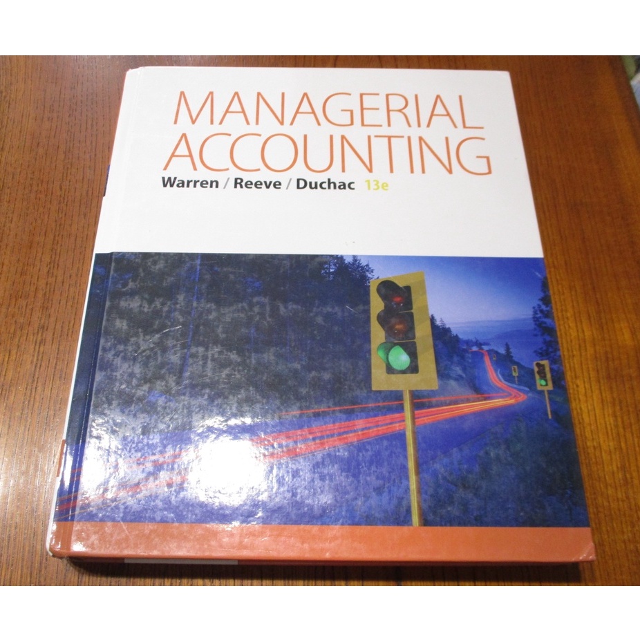 【大專用書】Managerial Accounting 13e--AR6