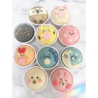 🌈（無巧克力）造型戚風杯子蛋糕/角落生物蛋糕/卡赫娜拉蛋糕/生日蛋糕/聚會蛋糕