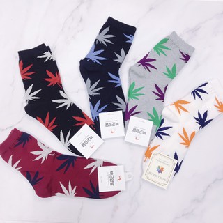 大麻草 街頭潮流襪 嬉哈原宿風 韓國襪子 hip hop風格 率性帥氣襪