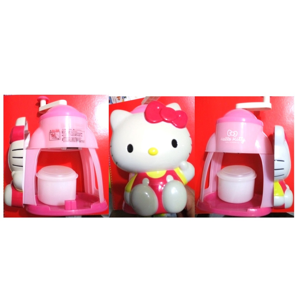 Hello Kitty 迷你手動刨冰機