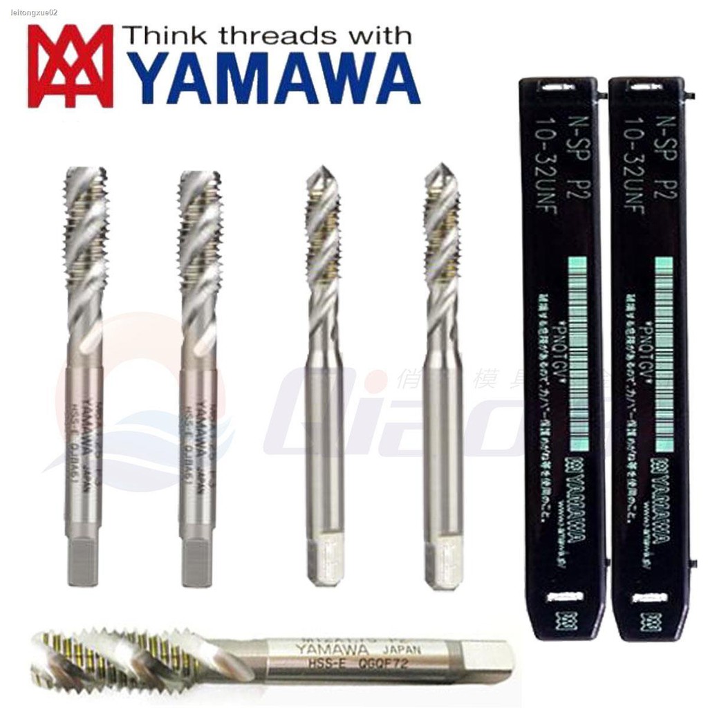 進口日本yamawa螺旋絲攻美制unc 0 80 4 40 6 32 1 4 20先端絲錐 蝦皮購物